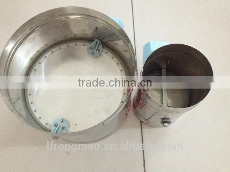 Round manual air damper