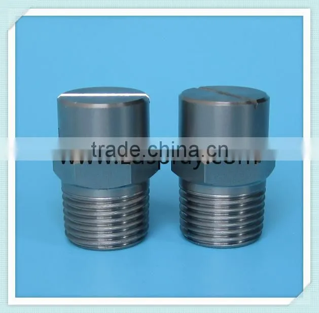 U Series Flat fan-shaped spray pattern water spray jet nozzles