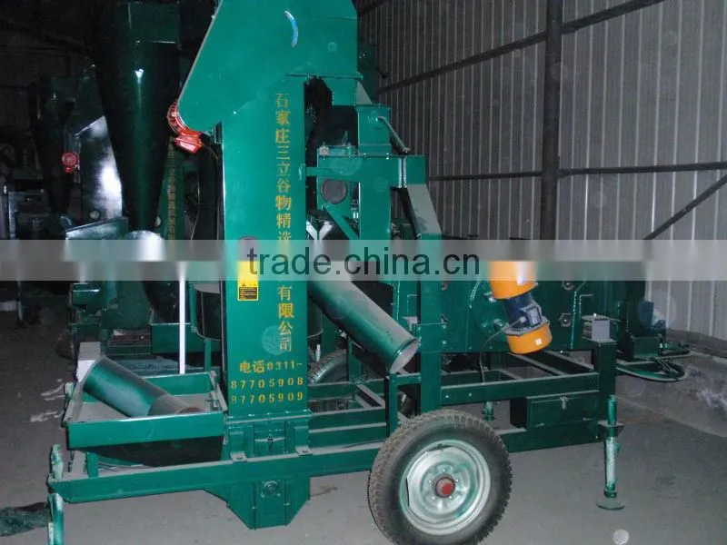 5XZC-3A Seed cleaner cum grader machine for Wheat and maize seed
