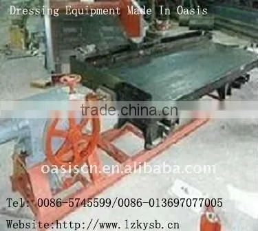 Silver Ore shaking bed