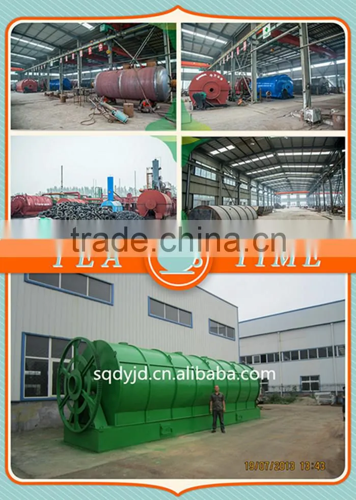 DAYI Hot Sale Waste Plastic Pyrolysis Plant with ISO,CE,SGS