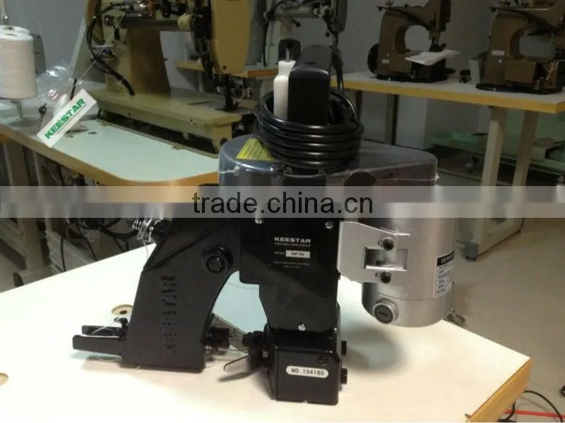 Single needle NP-7K keestar portable bag closer sewing machine