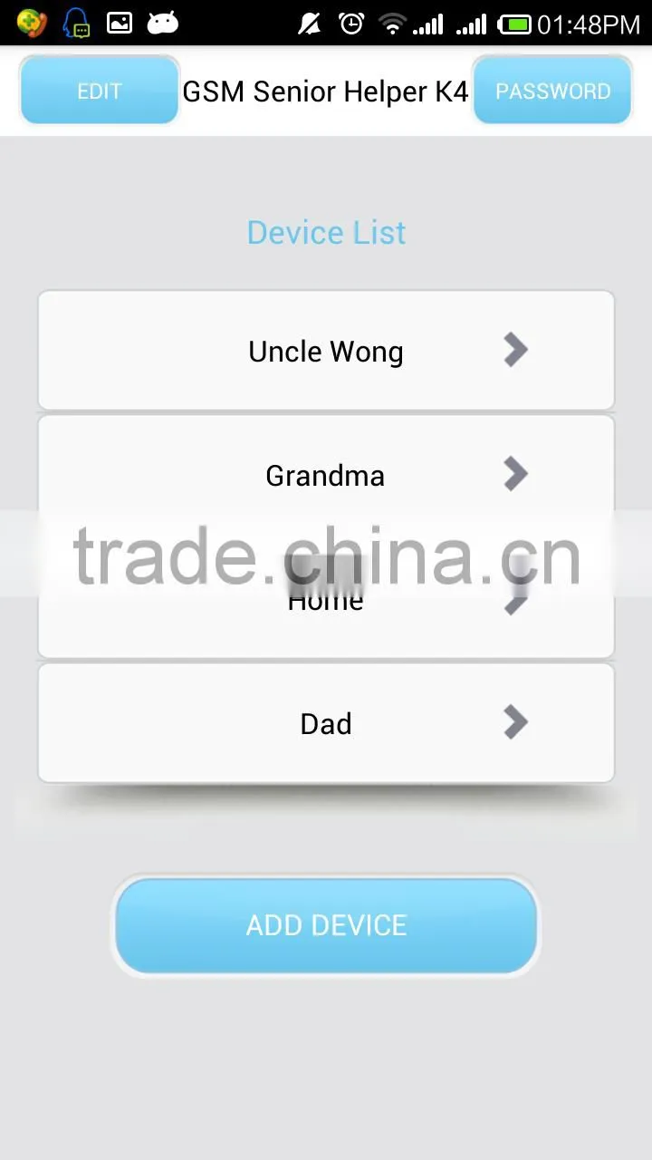 Elderly Alarm Monitoring System GSM dialer panic button