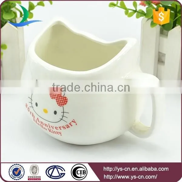 Cute Red Hello Kitty Creative Ceramic cup Wholesale