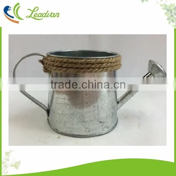 Cheap price large metal material watering cans in bulk for garden decoration