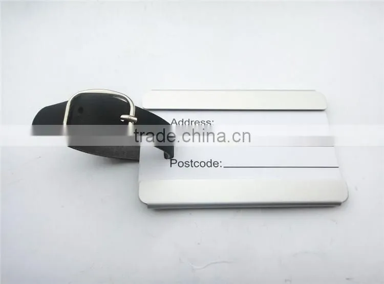 Stainless Steel Metal Travel Luggage Tag