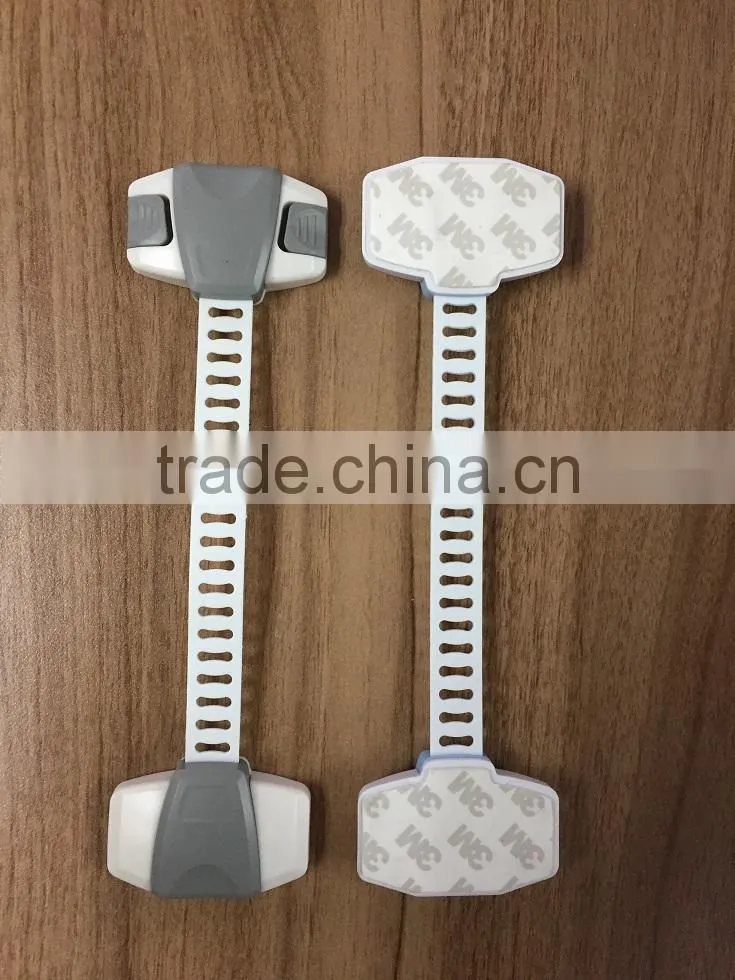 Adjustable Multi-purpose Baby Safety Lock 3M Adhensive Latch Furniture Lock