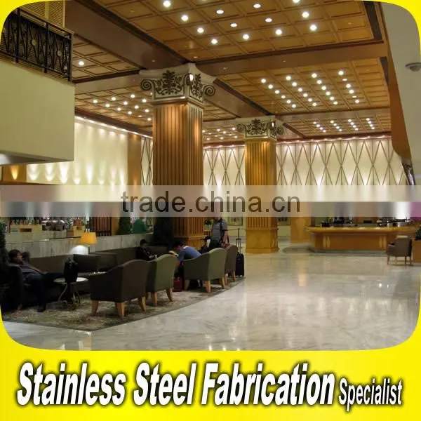 Custom Made Stainless Steel Decoration Hotel Project