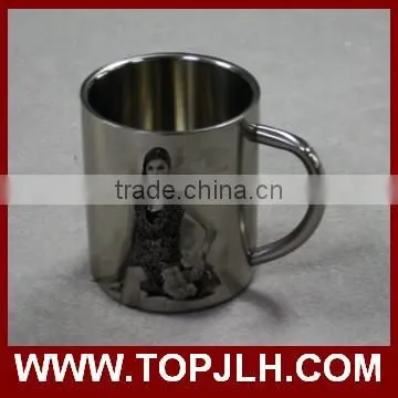 Custom logo printed Blank Stainless Steel 11oz Mug