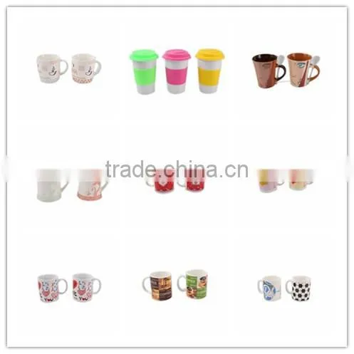 High quality Alibaba China wholesale household nice white ceramic tea cup and saucer