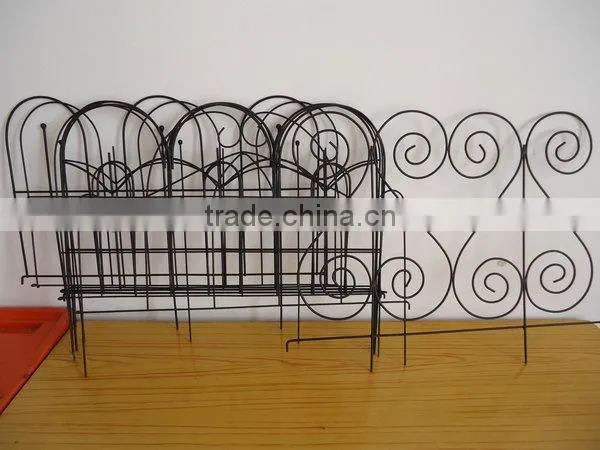metal garden fence trellis (LMGF-4007)