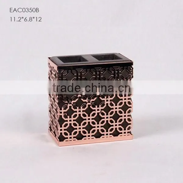 Bathroom fitting concrete / copper bathroom accessory set