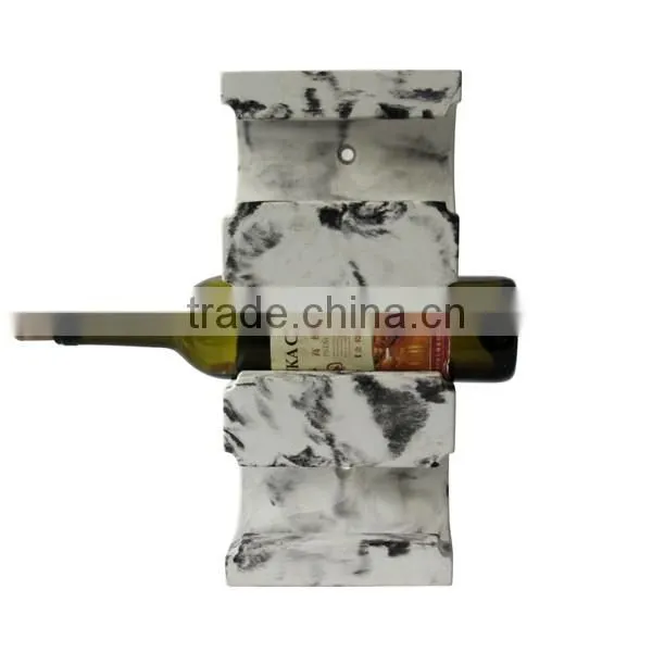 Promotional handmade concrete wine display shelf & wine holder