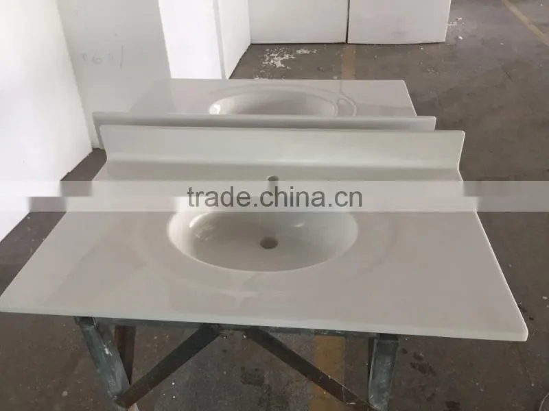 Pure White Culture Marble Bathroom Vanity
