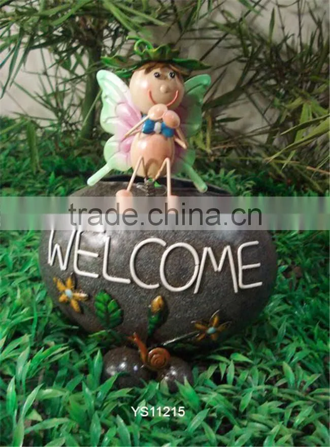 animal theme artificial small plant pots Decoration Metal low factory price