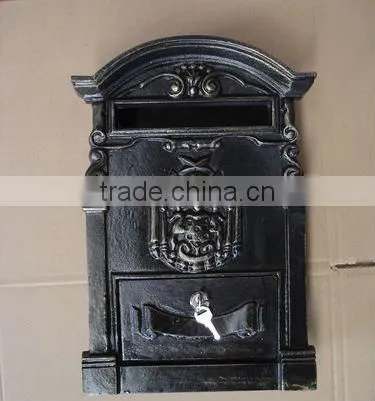 cast iron aluminum home garden mailbox
