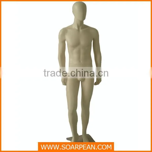 Window Display Fiberglass Realistic Male Mannequin