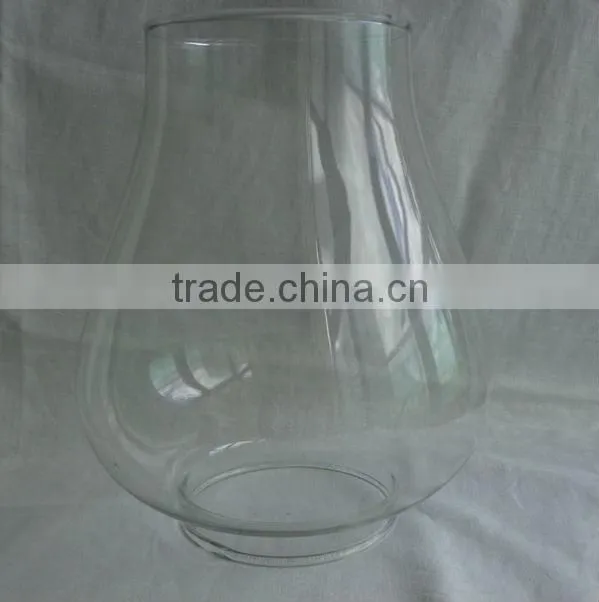 Beaded Top glass lampshade