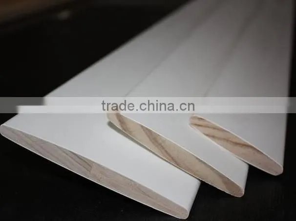 exterior window moulding with gesso coat