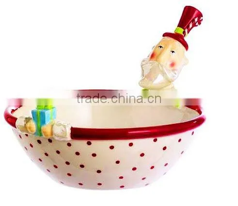 Dolomite 5" Ceramics Pet bowl with full printing