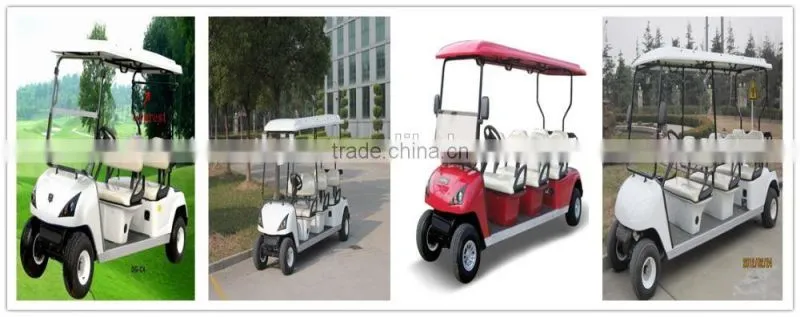 Remote Control Golf Cart ,Electric Golf Cart 4 Wheel Golf Cruiser, 6 Seater electric aluminum golf cart