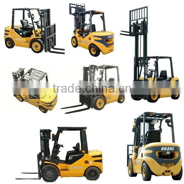 3.5Ton 6000mm Triplex Full Free Mast Diesel Forklift with Automatic Transmission For Factory