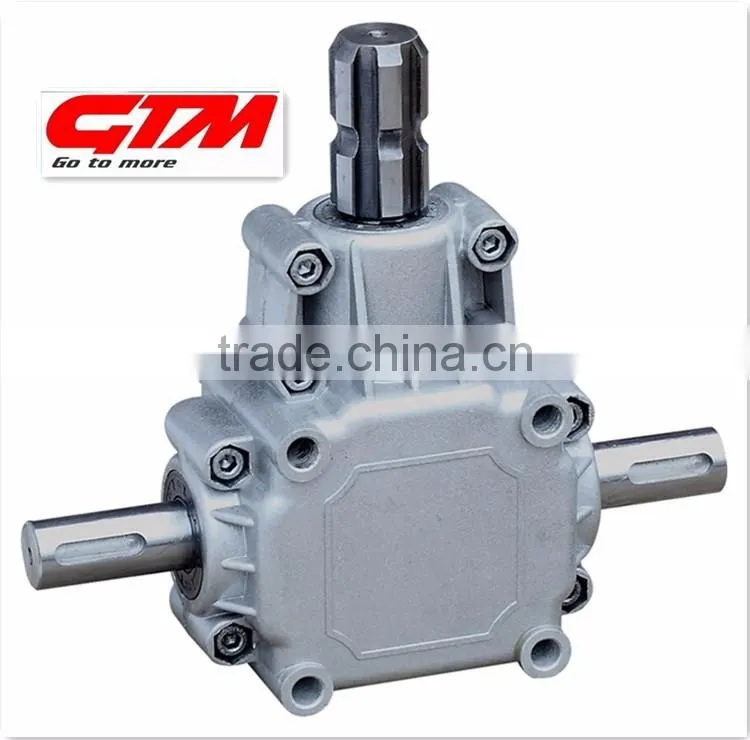 1 to 1 ratio gearbox for fertilizer spreader