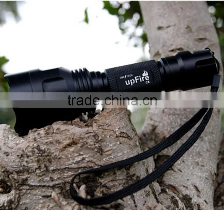 2015 Hot tactical flashlight strong lumens lamp zoomable torch flashlight portable led Flashlight