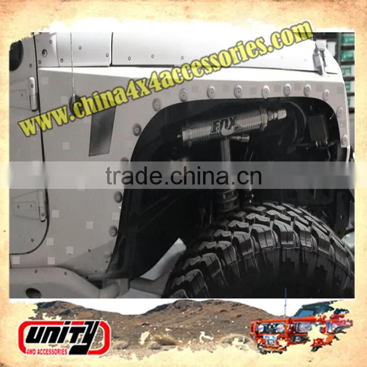Unity4wd black ABS wheel arch fender flares