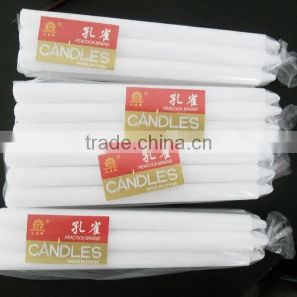 bright white candle