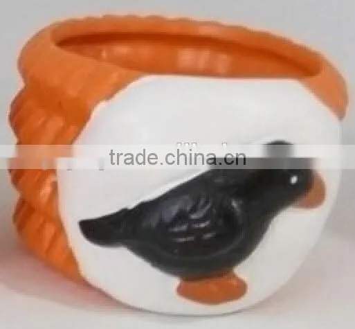 Halloween pumpkin ceramic flower pot festival decorations