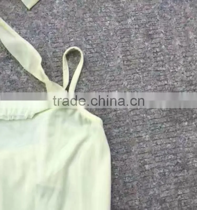 WomenJapanese order cheap yellow cute stock tank top