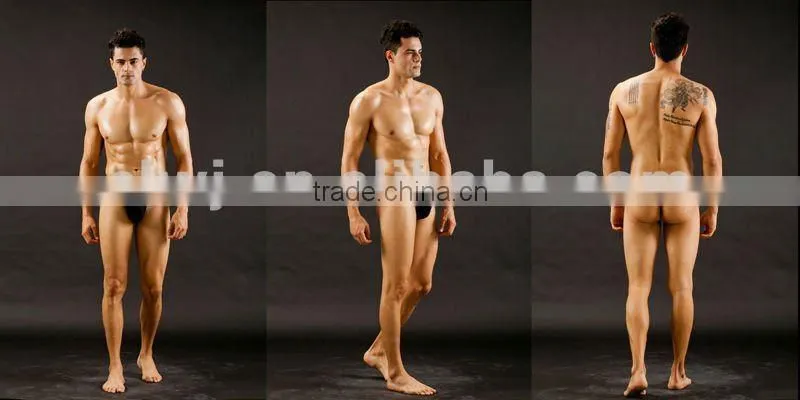 wholesale Transparent man's underwear mens nylon briefs sexy panties for man
