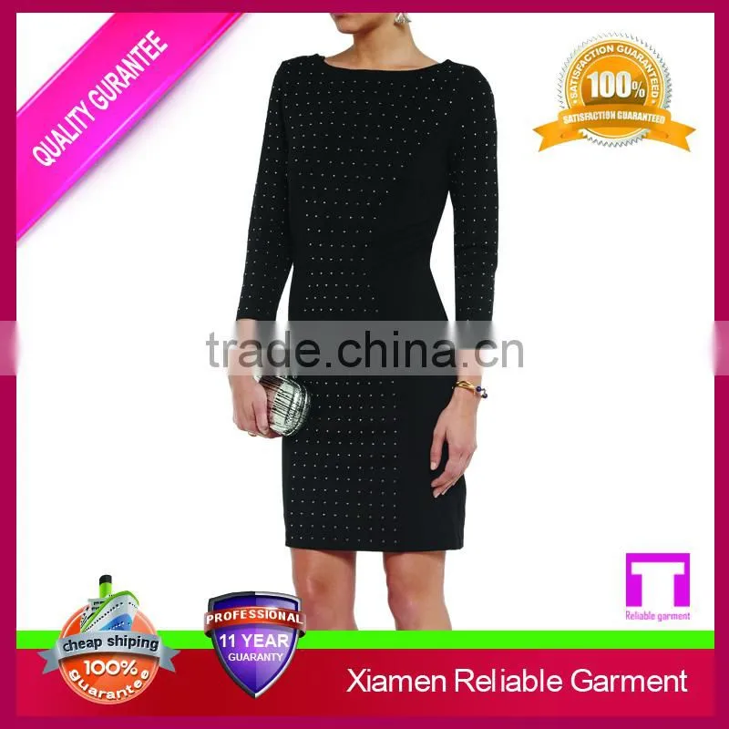 New Model Dress Knee-length Bodycon Slim girls party dresses