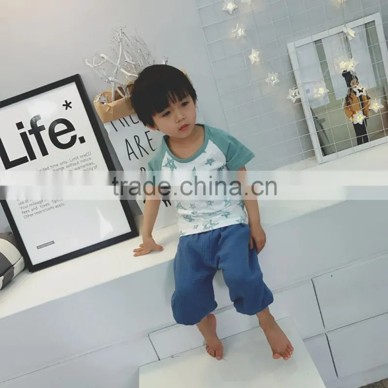 kids pirate shirt Latest Style Short Sleeve Children Casual Wear