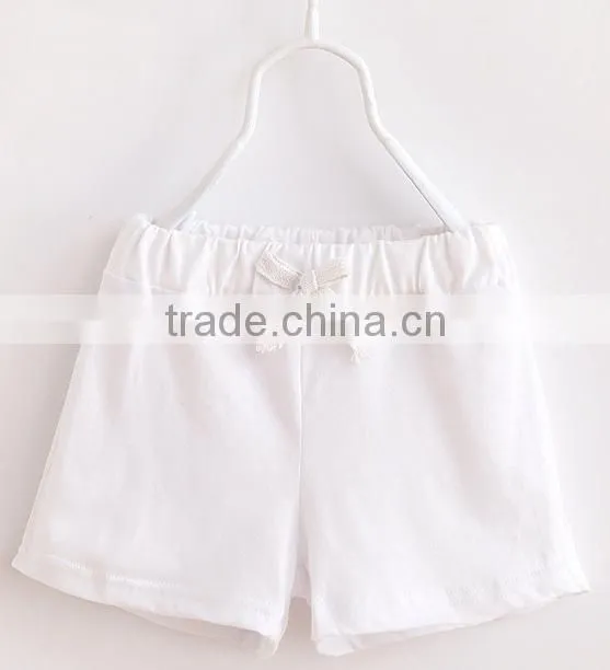 custom made quality knit girls kids casual shorts and dress
