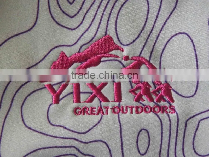 Outdoor waterproof ladies softshell jacket