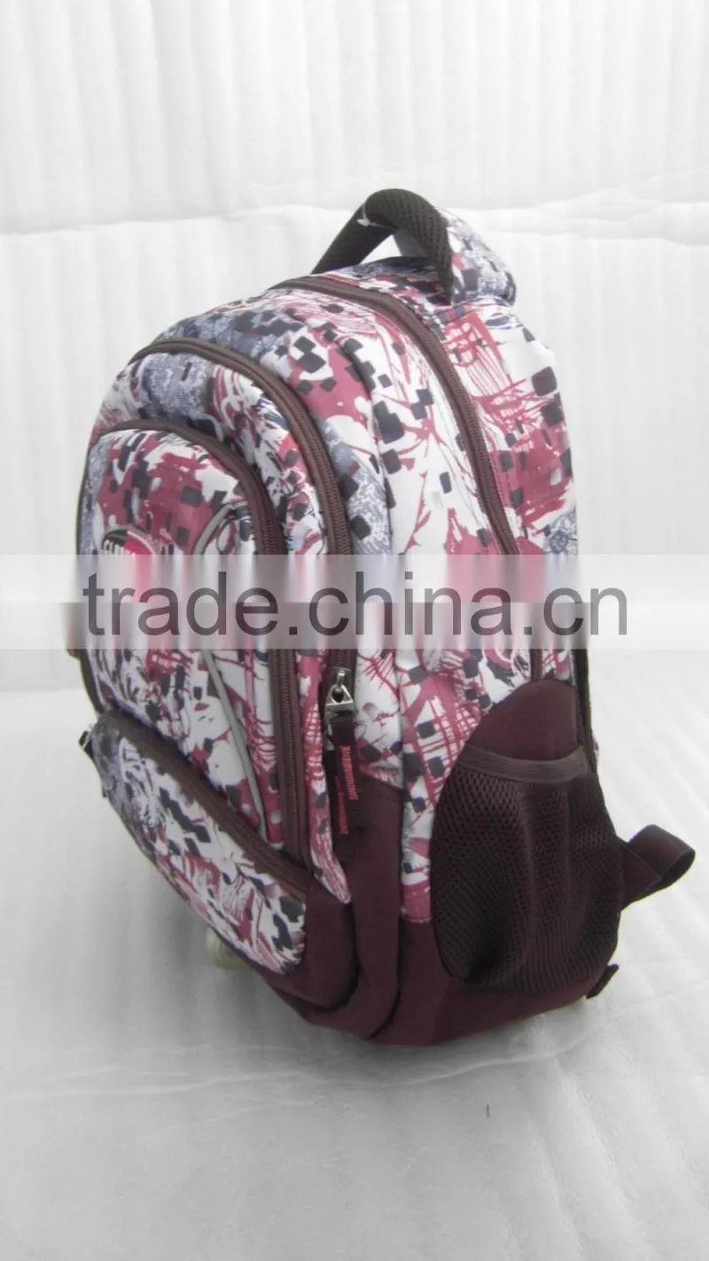 2017 latest fashionable bag school backpack