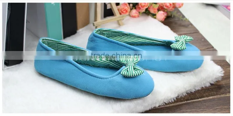 Elegant woman indoor slipper