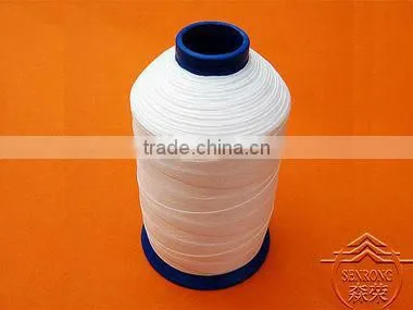 Polyester filament sewing thread