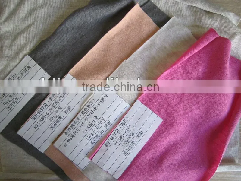 4% silver antibacterial yarn