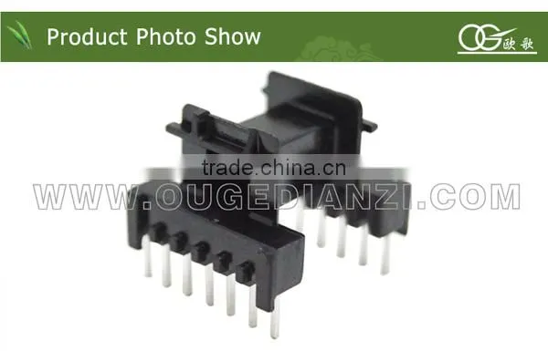 EF1634 horizontal pin7:7 bobbin 220v 12v small electrical transformer bobbin