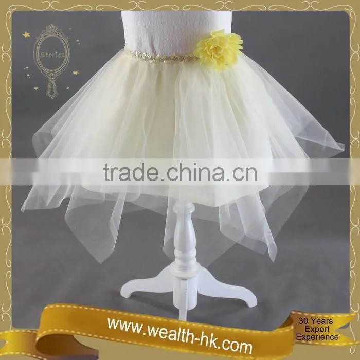 Sweety Elegant Pure Color Girls Princess Dress