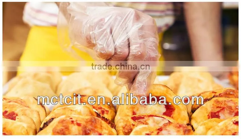 industry disposable HDPE/LDPE durable plastic glove