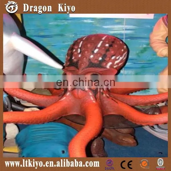 2016 moving simulation animals life size mammoth simulation elephant model for theme park