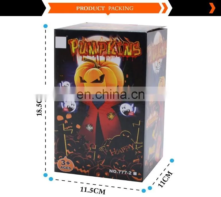 hot selling decorations led light pumpkin halloween toy form china suppliers