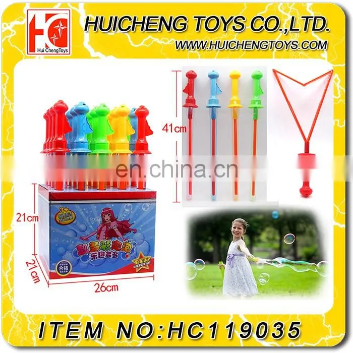 Sunmmer outdoor 46CM water wand bubble toys wholesale with safe material