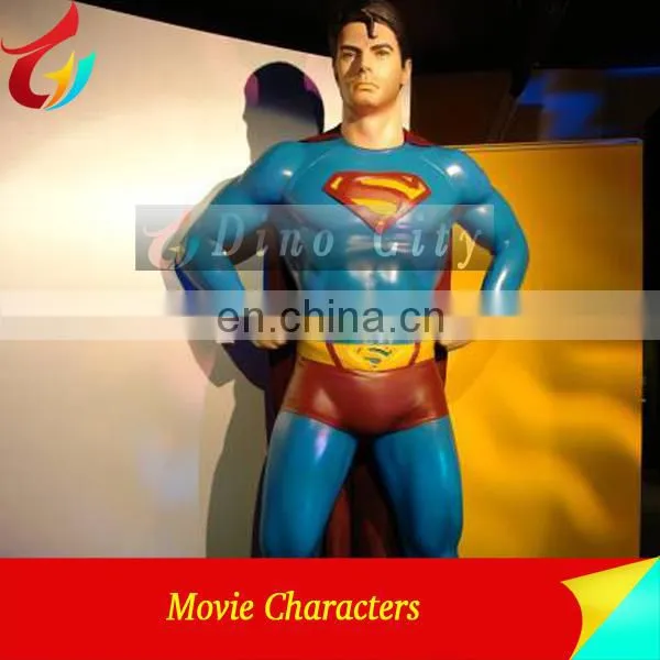 Giant life size movie fiberglass statue