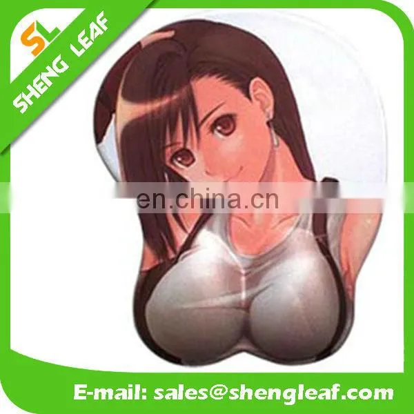 Hot sale Gel mouse pad with wrist rest support