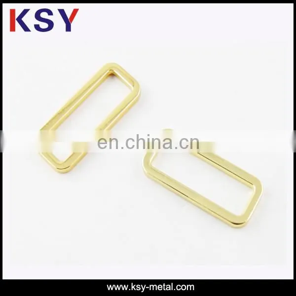 Fashionable rectangular o ring with custom logo